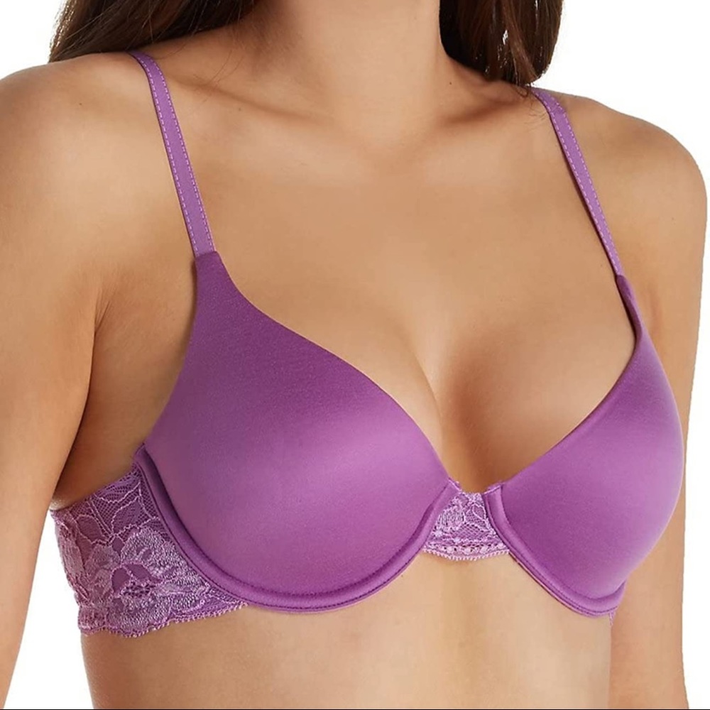 Maidenform Comfort Devotion Embellished Demi T-Shirt Bra 09441